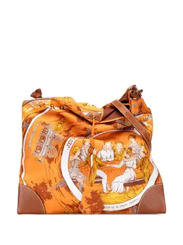 Hermes 2009 Jeu des Omnibus et Dames Blanches Silky Pop crossbody bag 32055509
