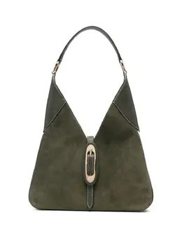 Michael Kors medium Cornelia suede buckle shoulder bag 31937733