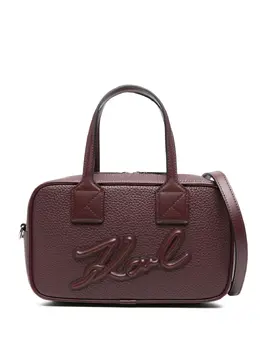 Karl Lagerfeld logo-embossed tote bag 31908796