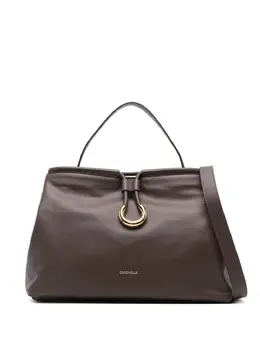 Coccinelle ring-detail top-handle shoulder bag 31940288