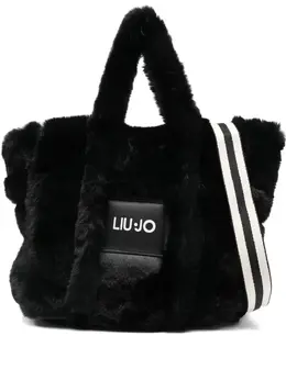 Liu Jo faux-fur top-handle shoulder bag 31720673