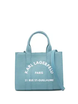 Karl Lagerfeld mini logo-print tote bag 31896948