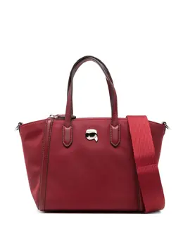 Karl Lagerfeld logo-plaque tote bag 31896890