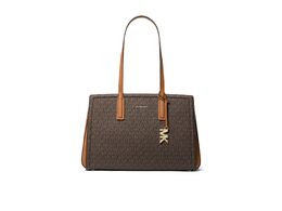 Сумка Michael Kors Laila Medium Tote, цвет Brown/Acorn 10007639 | brown/acorn