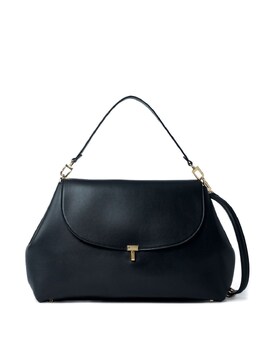 Toteme T-Lock Leather Shoulder Bag 254wal0096le0175001