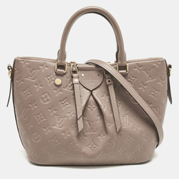 Louis Vuitton Beige Monogram Empreinte Leather Mazarine PM Bag 1212725