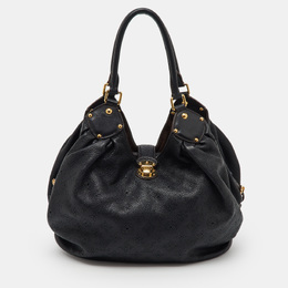 Louis Vuitton Black Monogram Mahina Leather Surya L Bag 1212512