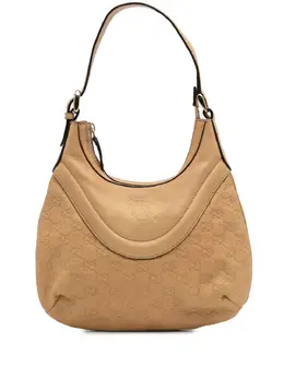 Gucci 2016-2025 Small Guccissima Hysteria Crest hobo bag 32081124