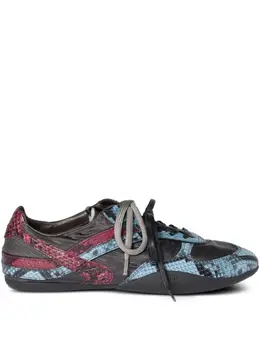 Miu Miu snakeskin-insert sneakers 32044811
