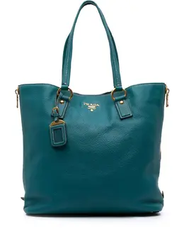 Prada 2000-2025 Vitello Daino Side Zip tote bag 32080773