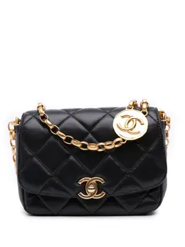 Chanel 2020 Small Quilted Lambskin CC Coin Flap crossbody bag 31886505