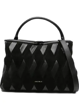 Coccinelle quilted leather tote bag 31922692