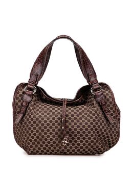 Celine 2008 Macadam Canvas Bittersweet hobo bag 32073080
