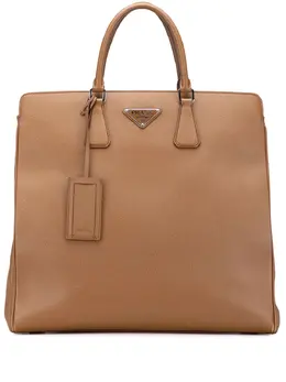 Prada 2013-2025 Saffiano Lux Double Handle Shopping Tote satchel 32072742