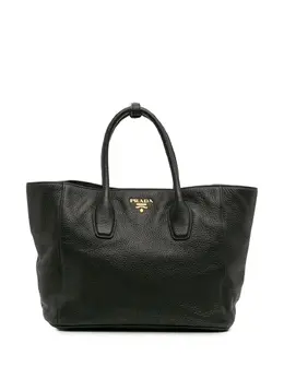 Prada 2000-2025 Vitello Daino Open Convertible Tote satchel 32080774