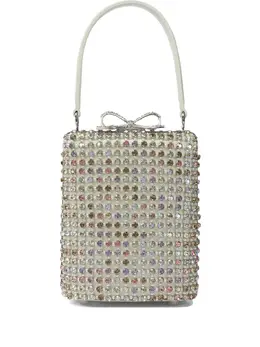 Self-Portrait crystal-embellished mini bag 32056119