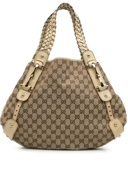 Gucci 2016-2025 GG Canvas Horsebit Pelham shoulder bag 32081430