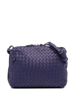 Bottega Veneta 2012-2025 Nappa Intrecciato Nodini Double Zip crossbody bag 32081509