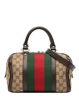 Gucci 2016-2025 Small GG Canvas Web Joy Boston Bag satchel 32081432
