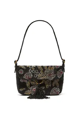 Maliparmi beaded floral-pattern shoulder bag 31519284