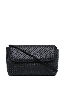 Bottega Veneta 1990-2000s Intrecciato satin shoulder bag 32052241