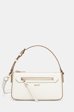 Кожаная сумка DKNY, бежевый r42hke18 | beżowy