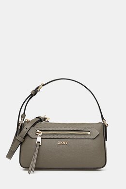 Кожаная сумка DKNY, зеленый r42hke18 | zielony