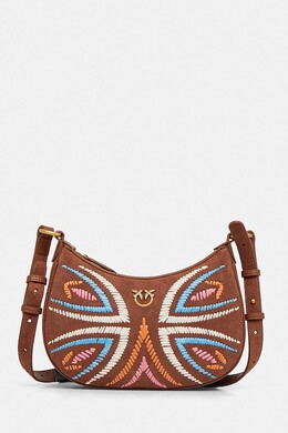 Замшевая сумка Pinko, коричневый 102790.a2iw | brązowy