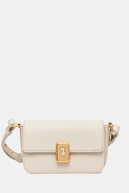 Кожаная сумка Trussardi, бежевый z601e106075n | beżowy
