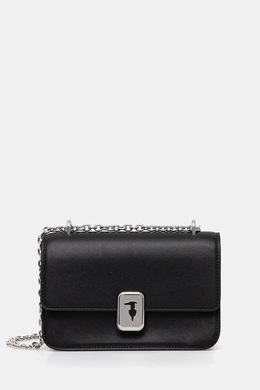 Кожаная сумка Trussardi, черный z603e005980n | czarny