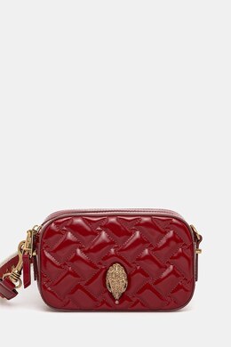 Кожаная сумка Kensington Kurt Geiger London, бордовый 9078950319 | bordowy
