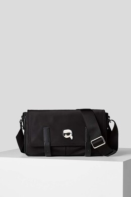 Сумка K/IKONIK 2.0 нейлоновая багет Karl Lagerfeld, черный 230w3047 | czarny