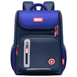 Рюкзак детский большой Marvel Collaboration из полиэстера с героями Disney, Капитан Америка (синий/красный) ba5734 | captain america (new arrival)