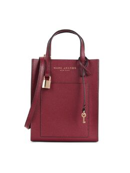 Кожаная сумка-тоут Micro Mini Marc Jacobs, цвет Pomegranate 0400017540637 | pomegranate