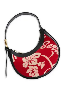 Marine Serre floral-print shoulder bag 23690755