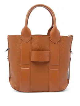 Hogan Script leather tote bag 32005805
