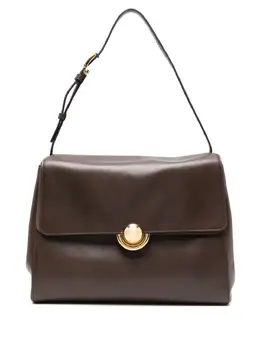 Furla circular-detail leather backpack 31986989