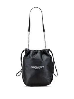 Saint Laurent 2018 Small Lambskin Teddy bucket bag 32089950
