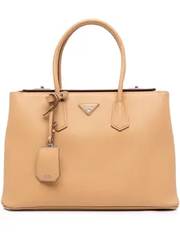 Prada 2000-2025 Saffiano Cuir Twin Lock satchel 32094487
