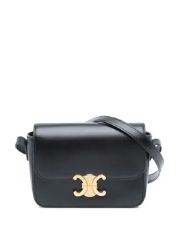 Celine 2020 Teen Shiny Calfskin Triomphe crossbody bag 32093772