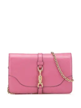 Gucci 2000-2015 Pebbled Calfskin Piston Broadway Evening Bag shoulder bag 32090014