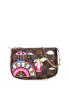 Louis Vuitton 2020 Damier Ebene Vivienne Holiday Mini Pochette Accessoires handbag 32094839