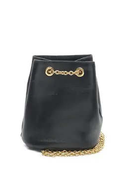 Celine 20th Century Leather Drawstring Chain bucket bag 32094858