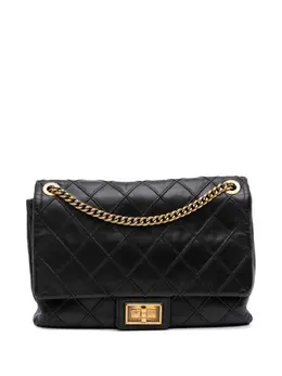 Chanel 2012-2013 Large Reissue 2.55 Diamond Debossed Calfskin Cosmos Flap shoulder bag 32093952