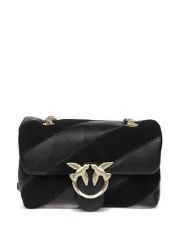 Pinko Galleria Love quilted-leather chain crossbody bag 31751536