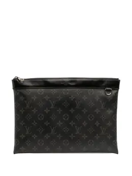 Louis Vuitton 2017 Monogram Eclipse Discovery Pochette GM clutch bag 32109938