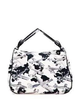 Chanel 2005-2006 Printed Canvas Coco Airline handbag 32092765