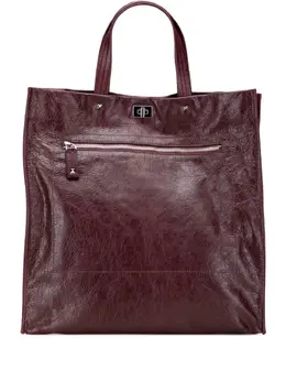 Valentino Garavani 2000-2017 Leather Rockstud Turnlock tote bag 32102840