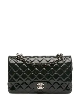 Chanel 2013-2014 Medium Classic Patent Double Fla shoulder bag 32094790