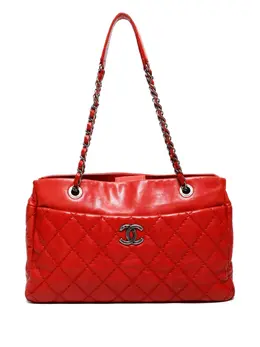 Chanel 2013-2014 Wild Stitch-quilted shoulder bag 32051445